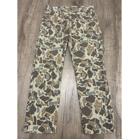 Wallace & Barnes Other - Wallace Barnes Duck Camo Pants Mens 34x30 Canvas Carpenter AB249